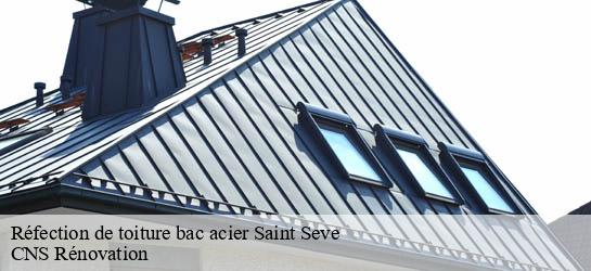 Réfection de toiture bac acier  33190