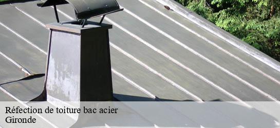 Réfection de toiture bac acier  