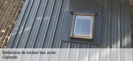 Réfection de toiture bac acier  