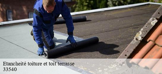 Etancheité toiture et toit terrasse  33540