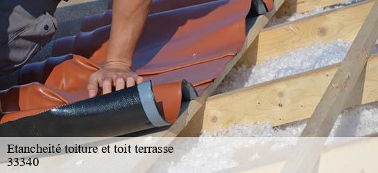 Etancheité toiture et toit terrasse  33340