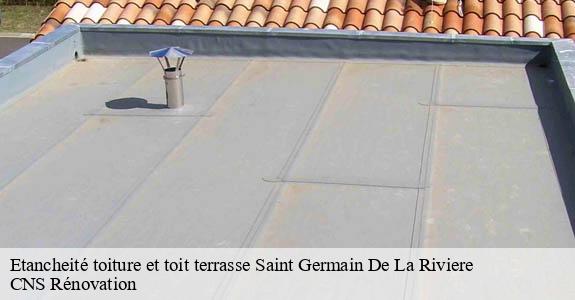 Etancheité toiture et toit terrasse  saint-germain-de-la-riviere-33240 CNS Rénovation