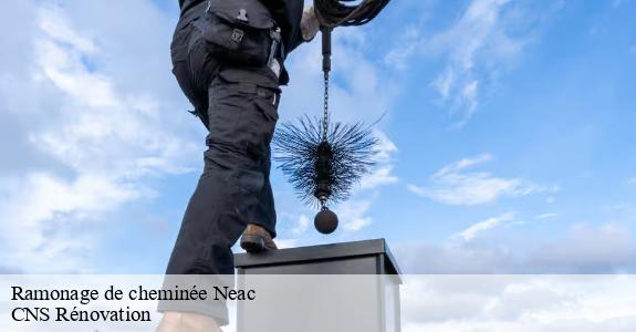 Ramonage de cheminée  neac-33500 CNS Rénovation